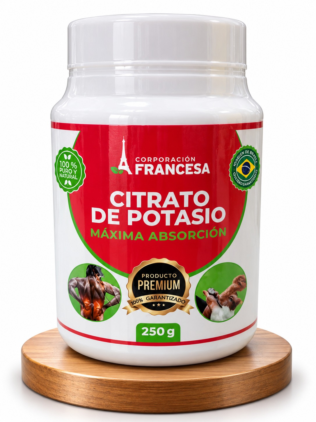 CITRATO DE POTASIO X 250 GR CF